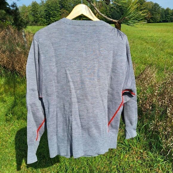 Rag & Bone Long‎ Sleeve Side-Button Merino Wool Sweater - Picture 9 of 9